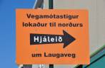 Não é muito fácil entender as placas em Reykjavik, na Islândia